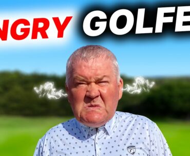 ANGRY GOLFER ALWAYS BLAMES ......