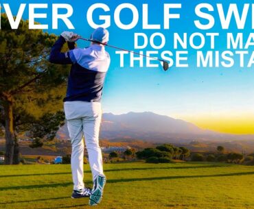 THE GOLF DRIVER BACKSWING MISTAKES That Stop You Hitting Better Tee Shots