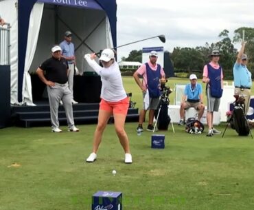 Ally Ewing Golf Swing 2021 Raymond James Pro Am Pelican Golf Club Belleair Florida