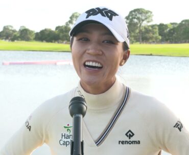 Lydia Ko Sunday Flash Interview 2021 Pelican Women's Championship