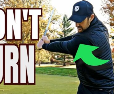 Don't Turn Your Shoulders In The Golf Swing