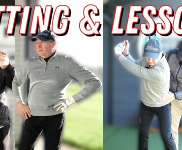 7 Handicap Iron Fitting + Golf Lesson = Huge Gains