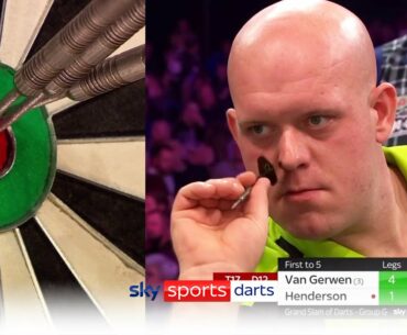 Michael van Gerwen hits stunning bull finish! | Grand Slam of Darts