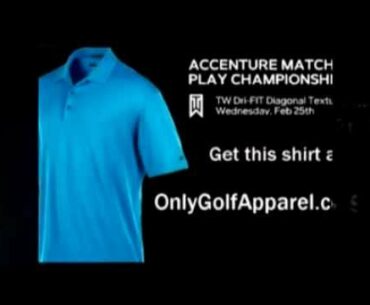 Tiger Woods Golf Apparel