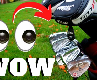 YOU WON'T BELIEVE THE CONDITION OF THESE OLD EXPENSIVE TITLEIST GOLF CLUBS