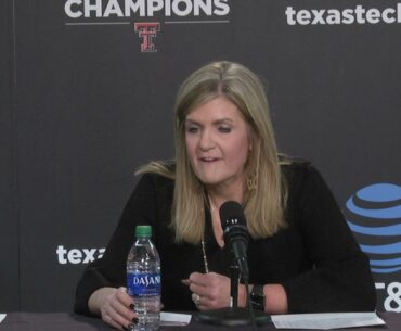 Texas Tech Women's Basketball vs. Texas State: Post Game Presser | Nov. 22, 2021