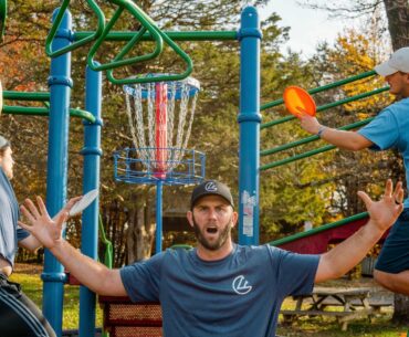 We Put The Basket Where?! | Urban Disc Golf