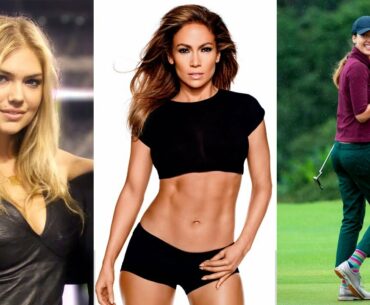 15 Female Celebrities You Didn't Know that Love Golf | Jennifer Lopez, Jessica Alba & Kate Upton