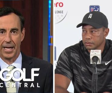 Tiger Woods speaks to the media about his health and future in golf | Golf Central | Golf Channel