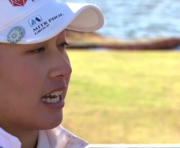 Atthaya Thitikul Trophy Winner Race to Costa del Sol Ladies European Tour