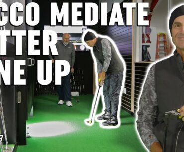 Rocco Mediate Putting Tune Up at 2nd Swing | Golf Putter Fitting