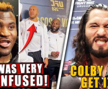 Francis Ngannou FINALLY REVEALS why he snubbed Ciryl Gane, Masvidal RESPONDS to Chael Sonnen, Perry