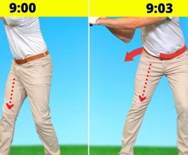 THE EASIEST HIP DRILL THAT WILL IMPROVE EVERY GOLF SWING