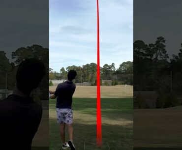 Swing SHORTER Hit FARTHER - Part 1 (Arms STRAIGHT) #shorts #golftips #golfswing
