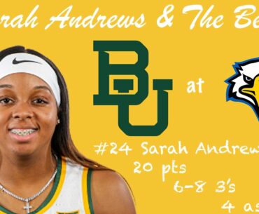 Baylor Women's Basketball: #5 Bears vs Morehead State (11/30/21)