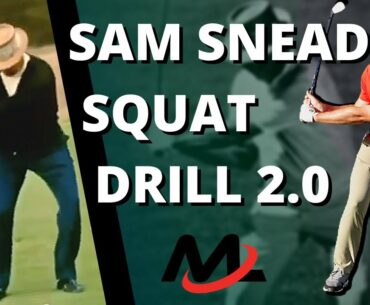 Sam Snead SQUAT Drill 2.0 (Sit And Turn Like A Legend)