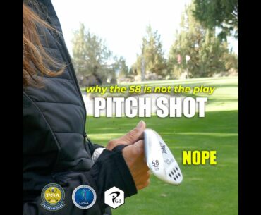 MORE PARS #shorts GOLF TIP: PITCH SUCCESS (keys and club selection)