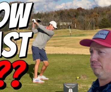 What is @Zac Radford’s MAX swing?