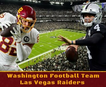 Washington Football Team vs Las Vegas Raiders| Live Reaction & Play by Play | NFL Week 13