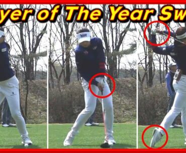 LPGA Player of the Year "Jin Young Ko" Solid Swing & Slow Motions