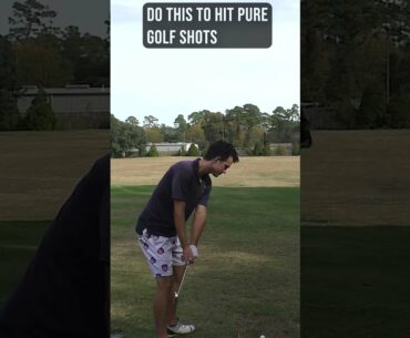 Swing SHORTER Hit FARTHER - Part 4 (EASY Golf Swing) #shorts #golfswing #golftips #golf