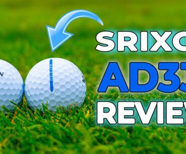 NEW SRIXON AD333 GOLF BALL REVIEW!