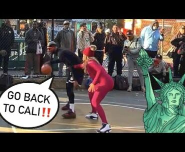 CHALLENGING STRANGERS 1v1 in NYC!!