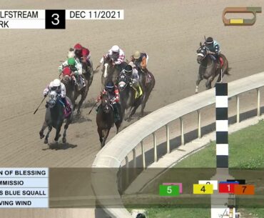 Gulfstream Park Carrera 3 - 11 de Diciembre 2021