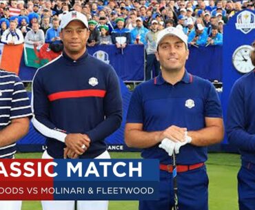 Woods & Reed vs Molinari & Fleetwood | Extended Highlights | 2018 Ryder Cup