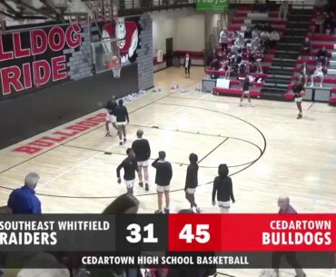 GIRLS BASKETBALL: Cedartown Lady Dawgs vs. SE Whitfield Lady Raiders