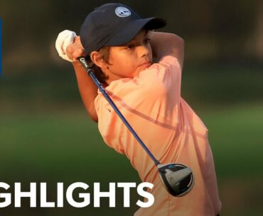 Charlie Woods’ best tee shots | Round 1 | PNC Championship | 2021