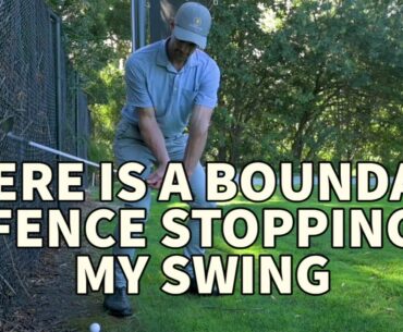 There is a Boundary Fence Stopping My Swing - Golf Rules Explained