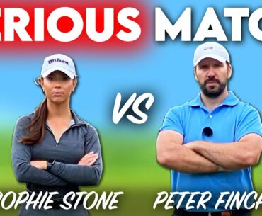 ME vs PRO GOLFER!!! (Sophie Stone) | Serious Six Hole Match #2