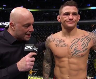 UFC 269: Dustin Poirier Octagon Interview