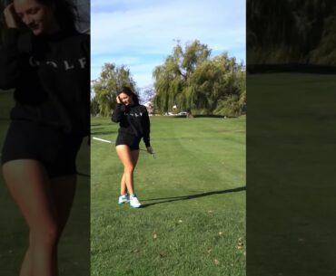 ⛳Mei Brennan 24| Golf ladies  | Golf lady | Golf Shorts | #Shorts