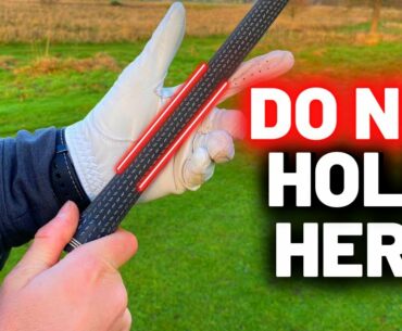 I bet this SIMPLE grip change will gain you HUGE distance!