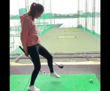 ⛳Tania Tare 5| Golf ladies  | Golf lady  | Golf Shorts | #Shorts