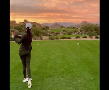 ⛳Tania Tare 2| Golf ladies  | Golf lady  | Golf Shorts | #Shorts