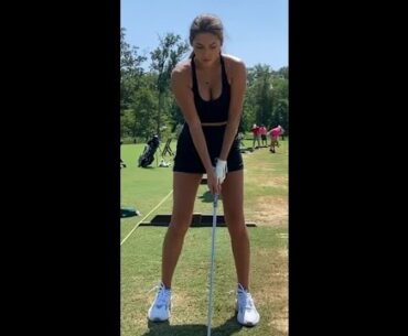 Red Light, Yellow Light, Green Light Go! 🚦 ❤️❤️ #golf #shorts #golfgirl      | GOLF#SHORT