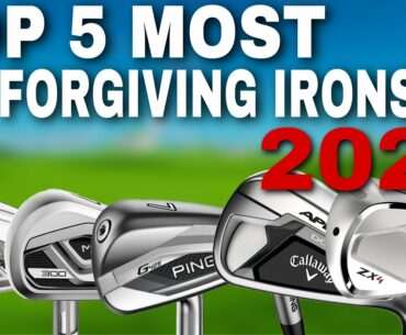 TOP 5 most FORGIVING Irons for Mid/HIgh Handicap Golfers of 2021
