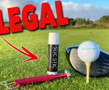 I used ILLEGAL Golf Products To CHEAT....Did it work?