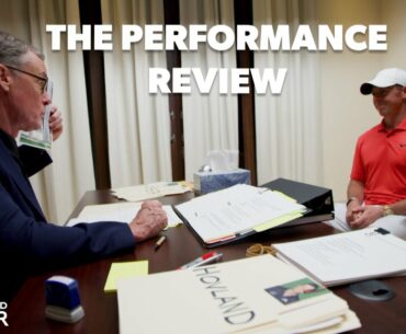 Golfers undergo brutal performance reviews