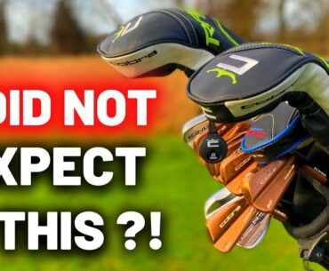 I review my 2021 golf clubs (...and they were DEFINITELY NOT what I expected!)