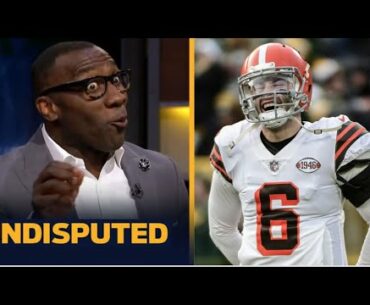 UNDISPUTED | Shannon reacts to Baker Mayfield is the 31st-rated QB this season in 4th Qtr