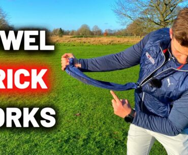 I know FOR A FACT the golf swing is so much easier with this towel trick!