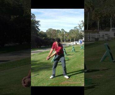 Easy PERFECT Golf Swing - Do This Drill for 1-Minute! #shorts #golfswing #golftips #golf