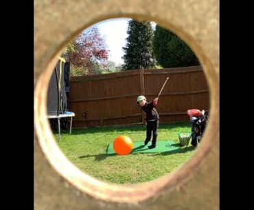 Unbelievable Trick Shots from the Golfing Prodigy