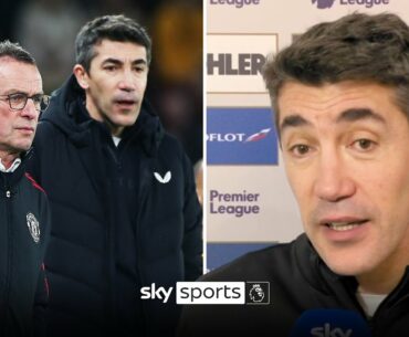 "The space is outside" | Bruno Lage picks apart Man Utd's tactics after Wolves win!