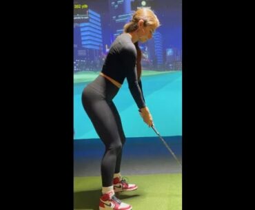 Easy game 💪🤣❤️❤️ #golf #shorts #golfgirl      | GOLF#SHORT