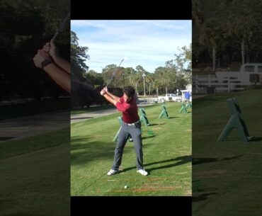 Easy Shoulder Move for a PERFECT Golf Swing #shorts #golftips #golfswing